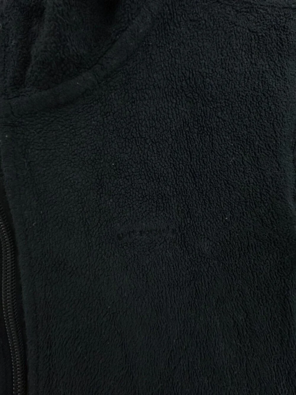 Patagonia Adult Women Jacket Small Black Hooded Full Zip Fleece W/ Pockets
